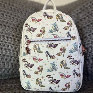 Loungefly princess high heel backpack